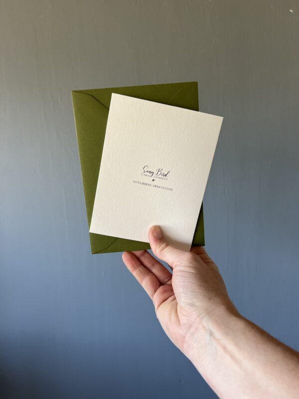 Woodland Deer Notecard - Image 2